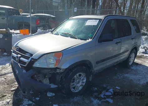 2004 Honda Cr-V Ex из США, поврежденный, VIN SHSRD78864U238983